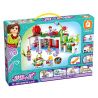 FORANGE FC3504 3504 non  NGÔI NHÀ MƠ ƯỚC HOA bộ đồ chơi xếp lắp ráp ghép mô hình Girl DREAM HOUSE Con Gái 496 khối