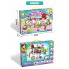 FORANGE FC3504 3504 non  NGÔI NHÀ MƠ ƯỚC HOA bộ đồ chơi xếp lắp ráp ghép mô hình Girl DREAM HOUSE Con Gái 496 khối