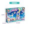 FORANGE FC3505 3505 non  NGÔI NHÀ MƠ ƯỚC MẶT TRĂNG bộ đồ chơi xếp lắp ráp ghép mô hình Girl DREAM HOUSE Con Gái 270 khối