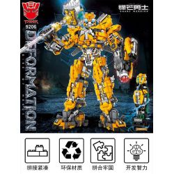 TANK 9206 non  CHIẾN BINH bộ đồ chơi xếp lắp ráp ghép mô hình Movie & Game SHARP WARRIOR Phim Và Trò Chơi 2762 khối