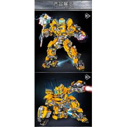 TANK 9206 non  CHIẾN BINH bộ đồ chơi xếp lắp ráp ghép mô hình Movie & Game SHARP WARRIOR Phim Và Trò Chơi 2762 khối