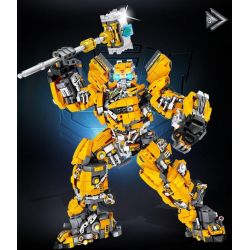 TANK 9206 non  CHIẾN BINH bộ đồ chơi xếp lắp ráp ghép mô hình Movie & Game SHARP WARRIOR Phim Và Trò Chơi 2762 khối