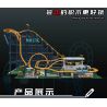 MouldKing 11014 11012 Mould King 11014 11012 non  FANTASYLAND TÀU LƯỢN SIÊU TỐC bộ đồ chơi xếp lắp ráp ghép mô hình Fairground ROLLE COASTER 3238 khối