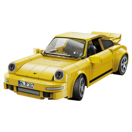 CADA DOUBLEE C51079 51079 non  RUF CTR 2017 XE THỂ THAO CHIM VÀNG tỷ lệ 1:20 bộ đồ chơi xếp lắp ráp ghép mô hình Speed Champions Racing Cars RUF CTR 2017 YELLOWBIRD Đua Xe Công Thức 222 khối