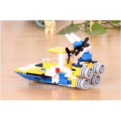 GUDI 8109A Xếp hình kiểu  CREATOR 3 IN 1 Helicopter Transform Armored Vehicles, Rocket Ship Trực Thăng Biến Hình Xe Bọc Thép, Tàu Tên Lửa 145 khối GUDI 8109A Xếp hình kiểu  CREATOR 3 IN 1 Helicopter Transform Armored Vehicles, Rocket Ship Trực Thăng Biến Hình Xe Bọc Thép, Tàu Tên Lửa 145 khối