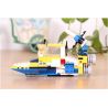 GUDI 8109A Xếp hình kiểu  CREATOR 3 IN 1 Helicopter Transform Armored Vehicles, Rocket Ship Trực Thăng Biến Hình Xe Bọc Thép, Tàu Tên Lửa 145 khối