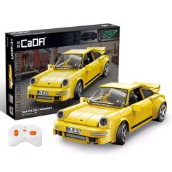 CADA DOUBLEE C51079 51079 non  RUF CTR 2017 XE THỂ THAO CHIM VÀNG tỷ lệ 1:20 bộ đồ chơi xếp lắp ráp ghép mô hình Speed Champions Racing Cars RUF CTR 2017 YELLOWBIRD Đua Xe Công Thức 222 khối