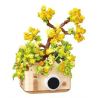 CACO D006-3 006-3 non  CHẬU HOA bộ đồ chơi xếp lắp ráp ghép mô hình Flowers 601 khối