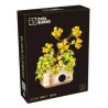 CACO D006-3 006-3 non  CHẬU HOA bộ đồ chơi xếp lắp ráp ghép mô hình Flowers 601 khối