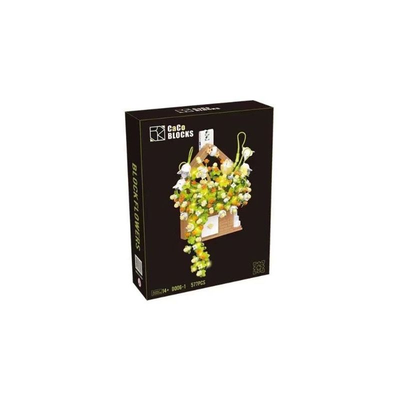 CACO D006-1 006-1 non  CHẬU HOA bộ đồ chơi xếp lắp ráp ghép mô hình Flowers 577 khối CACO D006-1 006-1 non  CHẬU HOA bộ đồ chơi xếp lắp ráp ghép mô hình Flowers 577 khối