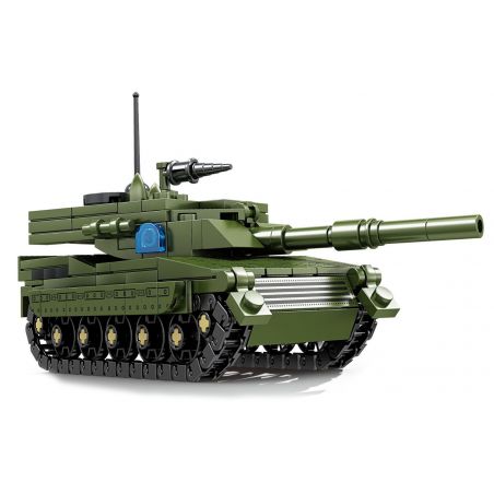 Kazi KY84152 84152 non  TRANG BỊ HIỆN ĐẠI XE TĂNG CHIẾN ĐẤU CHỦ LỰC RAM C1 bộ đồ chơi xếp lắp ráp ghép mô hình Military Army MODEN EQUIPMENT Quân Sự Bộ Đội 291 khối