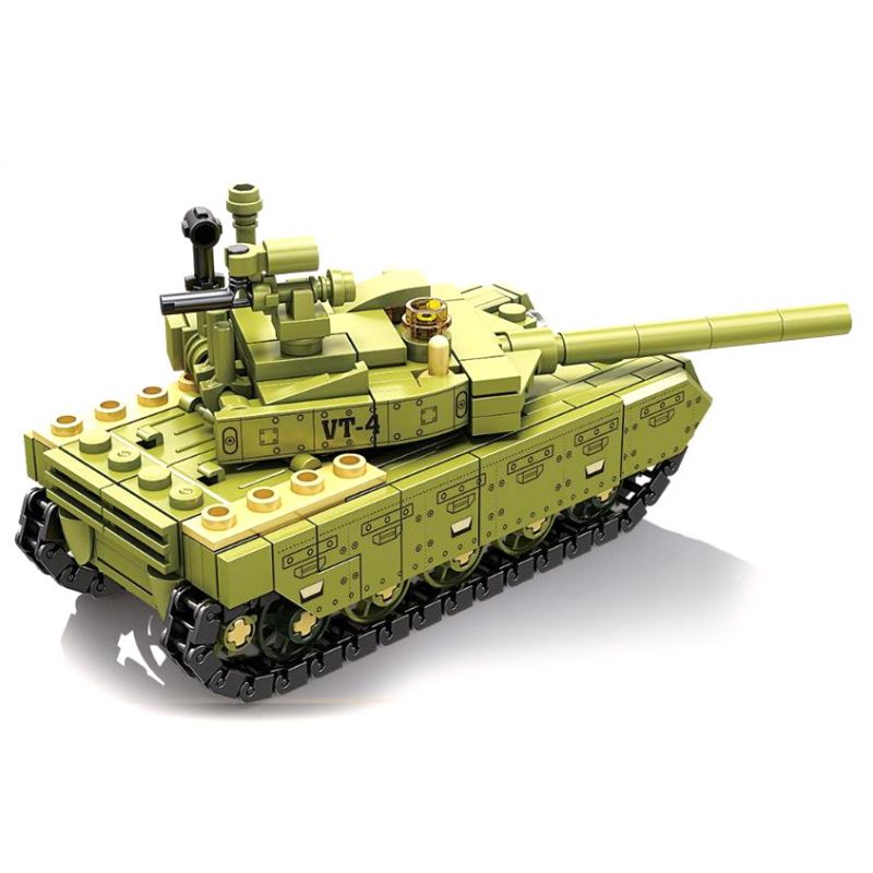 Kazi KY84150 84150 non  TRANG BỊ HIỆN ĐẠI XE TĂNG CHIẾN ĐẤU CHỦ LỰC VT-4 bộ đồ chơi xếp lắp ráp ghép mô hình Military Army MODEN EQUIPMENT Quân Sự Bộ Đội 283 khối