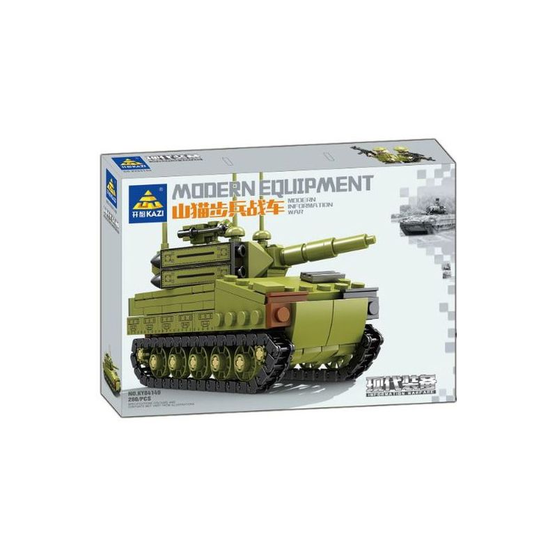 Kazi KY84149 84149 non  TRANG BỊ HIỆN ĐẠI XE CHIẾN ĐẤU BỘ BINH LYNX bộ đồ chơi xếp lắp ráp ghép mô hình Military Army MODEN EQUIPMENT Quân Sự Bộ Đội 280 khối