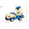 GUDI 8109A Xếp hình kiểu  CREATOR 3 IN 1 Helicopter Transform Armored Vehicles, Rocket Ship Trực Thăng Biến Hình Xe Bọc Thép, Tàu Tên Lửa 145 khối