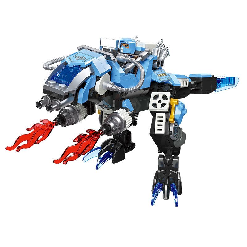 JIESTAR 67016 non Lego BÌNH MINH BẤT TẬN TẤN CÔNG VELOCIRAPTOR bộ đồ chơi xếp lắp ráp ghép mô hình ENDLESS DAWN 232 khối