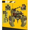 JIESTAR 67007 non  BÌNH MINH BẤT TẬN XE TĂNG TARANTULA bộ đồ chơi xếp lắp ráp ghép mô hình ENDLESS DAWN 936 khối