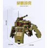JIESTAR 67007 non  BÌNH MINH BẤT TẬN XE TĂNG TARANTULA bộ đồ chơi xếp lắp ráp ghép mô hình ENDLESS DAWN 936 khối