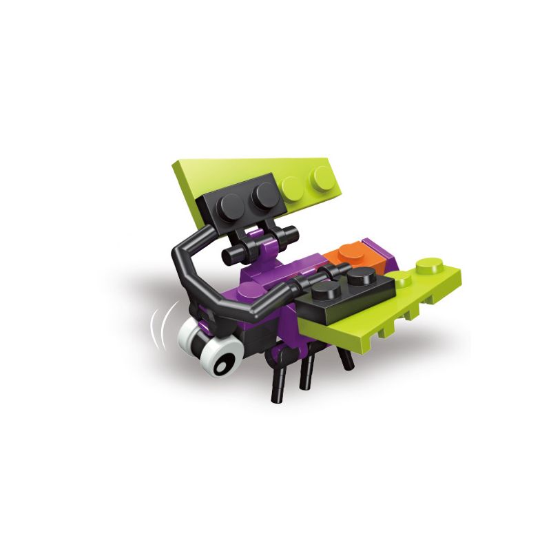 JIESTAR 59211 non  CÂU CHUYỆN CÔN TRÙNG BƯỚM ĐÊM bộ đồ chơi xếp lắp ráp ghép mô hình Creator Sáng Tạo 23 khối