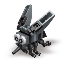 JIESTAR 59209 non  CÂU CHUYỆN CÔN TRÙNG MUỖI bộ đồ chơi xếp lắp ráp ghép mô hình Creator Sáng Tạo 22 khối