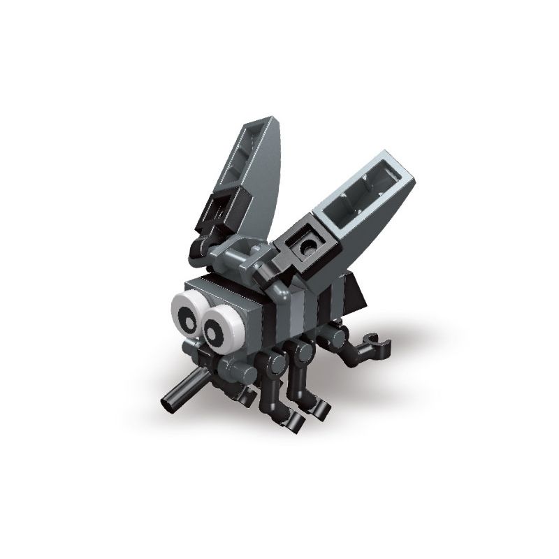 JIESTAR 59209 non  CÂU CHUYỆN CÔN TRÙNG MUỖI bộ đồ chơi xếp lắp ráp ghép mô hình Creator Sáng Tạo 22 khối