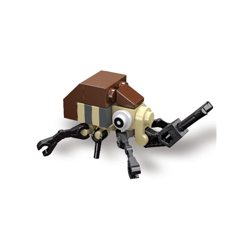 JIESTAR 59207 non  CÂU CHUYỆN CÔN TRÙNG KỲ LÂN bộ đồ chơi xếp lắp ráp ghép mô hình Creator Sáng Tạo 21 khối