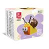 JIESTAR 59205 non  CÂU CHUYỆN CÔN TRÙNG ỐC SÊN bộ đồ chơi xếp lắp ráp ghép mô hình Creator Sáng Tạo 20 khối