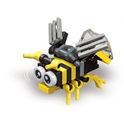 JIESTAR 59202 non  CÂU CHUYỆN VỀ CÔN TRÙNG ONG BẮP CÀY bộ đồ chơi xếp lắp ráp ghép mô hình Creator Sáng Tạo 27 khối