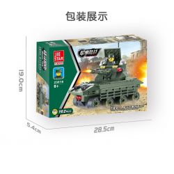 JIESTAR 23018 non  CHIẾN TRANH QUÂN SỰ TRÊN BỘ XE TĂNG ĐẤU bộ đồ chơi xếp lắp ráp ghép mô hình Military Army BATTLE TANK Quân Sự Bộ Đội 162 khối