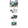 JIESTAR 23015 non  CHIẾN TRANH TRÊN BỘ QUÂN SỰ VẬN CHUYỂN ĐỘI XE bộ đồ chơi xếp lắp ráp ghép mô hình Military Army PERSONNEL CARRIER Quân Sự Bộ Đội 182 khối