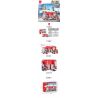 JIESTAR 22014 non  CỨU HỎA XE THANG bộ đồ chơi xếp lắp ráp ghép mô hình City Thành Phố 202 khối