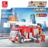 JIESTAR 22014 non  CỨU HỎA XE THANG bộ đồ chơi xếp lắp ráp ghép mô hình City Thành Phố 202 khối