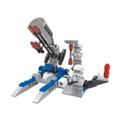 JIESTAR 20208 non  ĐỘI QUÂN NGÔI SAO DROIDS XÂM LƯỢC CĂN CỨ CHIẾN HẠM bộ đồ chơi xếp lắp ráp ghép mô hình 168 khối