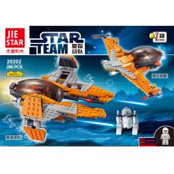 JIESTAR 20202 non  ĐỘI QUÂN NGÔI SAO MÁY BAY CHIẾN ĐẤU RỒNG HẠM ĐẶC VỤ bộ đồ chơi xếp lắp ráp ghép mô hình 290 khối