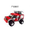 JIESTAR 22025 non  CỨU HỎA XE PHUN NƯỚC bộ đồ chơi xếp lắp ráp ghép mô hình City Thành Phố 78 khối