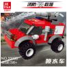 JIESTAR 22025 non  CỨU HỎA XE PHUN NƯỚC bộ đồ chơi xếp lắp ráp ghép mô hình City Thành Phố 78 khối