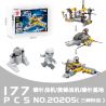 JIESTAR 20205 non  QUÂN LÍNH NGÔI SAO STINGER WASP BASE bộ đồ chơi xếp lắp ráp ghép mô hình 177 khối