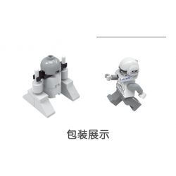 JIESTAR 20205 non  QUÂN LÍNH NGÔI SAO STINGER WASP BASE bộ đồ chơi xếp lắp ráp ghép mô hình 177 khối