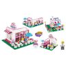 JIESTAR 33005 non  CỬA HÀNG CÔ GÁI bộ đồ chơi xếp lắp ráp ghép mô hình City Thành Phố