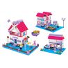 JIESTAR 33003 non  THIÊN ĐƯỜNG CỐI XAY GIÓ bộ đồ chơi xếp lắp ráp ghép mô hình City Thành Phố
