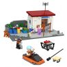 JIESTAR 20543 non  TRANG TRẠI CÁ BÊN BỜ BIỂN bộ đồ chơi xếp lắp ráp ghép mô hình City Thành Phố 447 khối