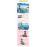 JIESTAR 20542 non  NGỌN HẢI ĐĂNG BẢO VỆ TRÊN ĐẢO MARE bộ đồ chơi xếp lắp ráp ghép mô hình City Thành Phố 376 khối