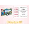 JIESTAR 20542 non  NGỌN HẢI ĐĂNG BẢO VỆ TRÊN ĐẢO MARE bộ đồ chơi xếp lắp ráp ghép mô hình City Thành Phố 376 khối