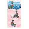 JIESTAR 20542 non  NGỌN HẢI ĐĂNG BẢO VỆ TRÊN ĐẢO MARE bộ đồ chơi xếp lắp ráp ghép mô hình City Thành Phố 376 khối