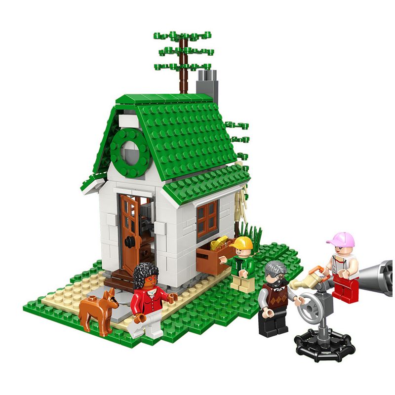 JIESTAR 20540 non Lego KHÁM PHÁ KHU RỪNG HẺO LÁNH bộ đồ chơi xếp lắp ráp ghép mô hình City Thành Phố 403 khối