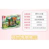 JIESTAR 20539 non  CABIN HOANG DÃ bộ đồ chơi xếp lắp ráp ghép mô hình City Thành Phố 383 khối