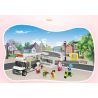 JIESTAR 20538 non  XE TẢI THỰC PHẨM SANG TRỌNG bộ đồ chơi xếp lắp ráp ghép mô hình City Thành Phố 459 khối