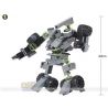 GUDI 8114 Xếp hình kiểu  CREATOR 3 IN 1 Rô Bốt Biến Hình Phi Thuyền, Xe Tăng 193 khối