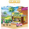 JIESTAR 20537 non  QUÁN ĂN VẶT GÓC PHỐ bộ đồ chơi xếp lắp ráp ghép mô hình City Thành Phố 399 khối
