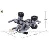 GUDI 8114 Xếp hình kiểu  CREATOR 3 IN 1 Rô Bốt Biến Hình Phi Thuyền, Xe Tăng 193 khối