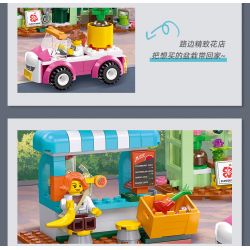 JIESTAR 55008 non  THÀNH PHỐ TOÀN CẦU MUA SẮM bộ đồ chơi xếp lắp ráp ghép mô hình City CITY GLOBAL 299 khối